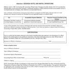 2013 2021 Form GA Certificate Of Exemption Of Local Hotel Motel Excise