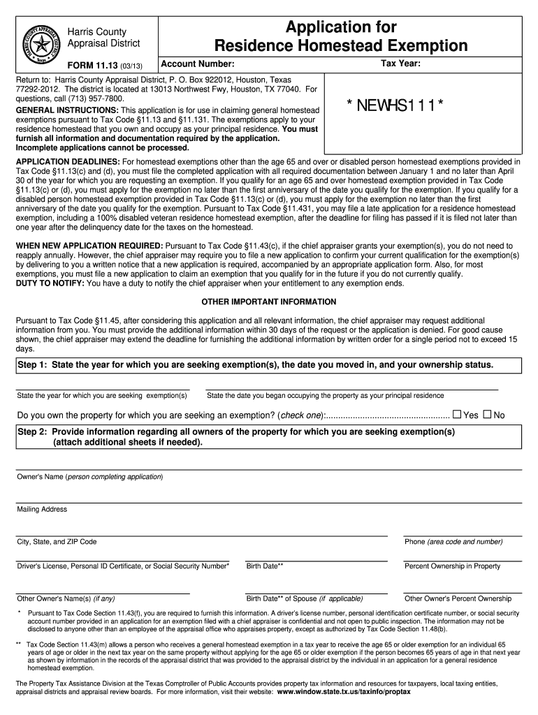 2013 2024 TX Form 11 13 Fill Online Printable Fillable Blank PdfFiller