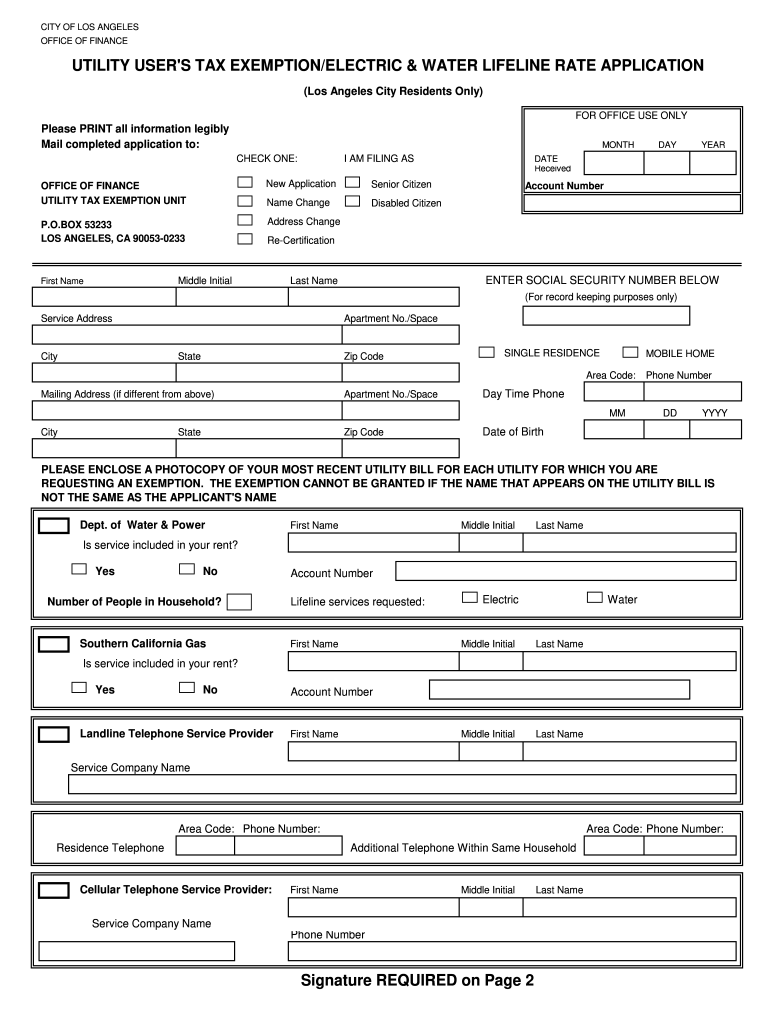 2015 Form CA C0185 Los Angeles Fill Online Printable Fillable 
