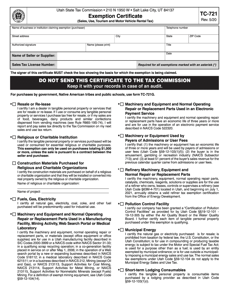 Utk Tax Exempt Form 6051