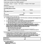 Application For Retail Sales Tax Exemption Certificate For Livestock