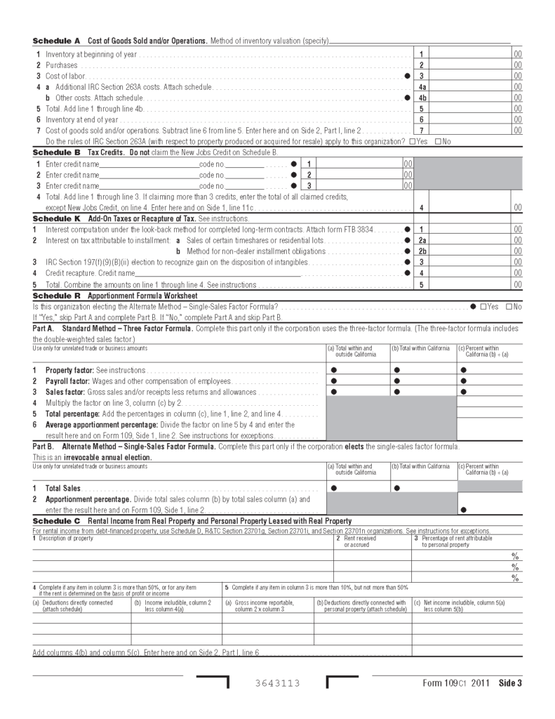 California Tax Exempt Form