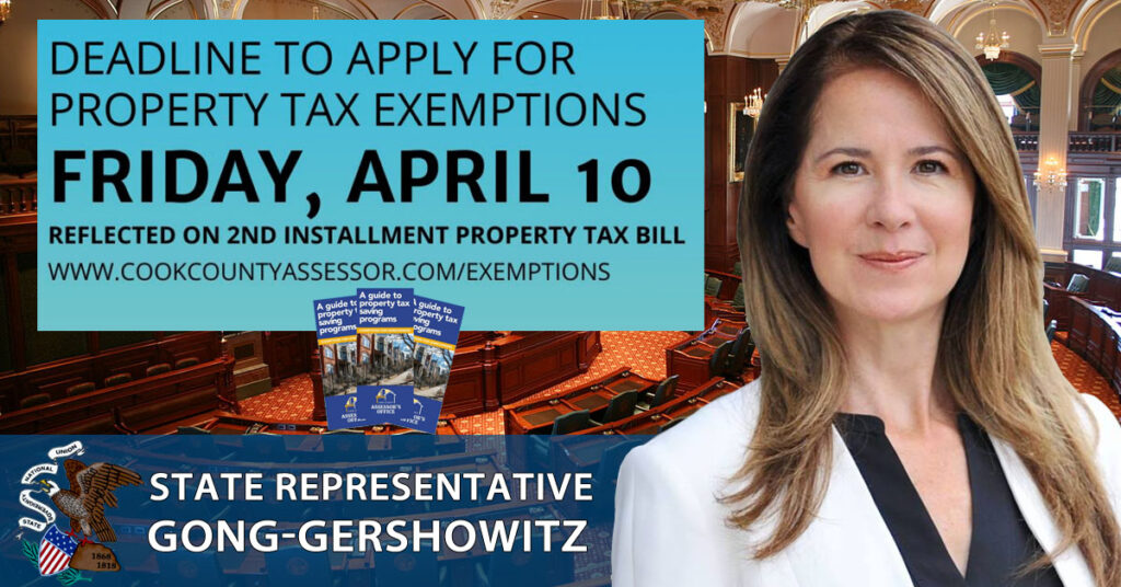 Cook County Assessor s Office Exemption Deadline On Friday April 10 