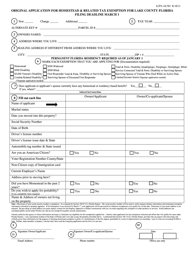 Riverside County Homestead Exemption Form ExemptForm