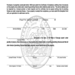 Dekalb County Water Certificate Of Compliance Fill Out And Sign