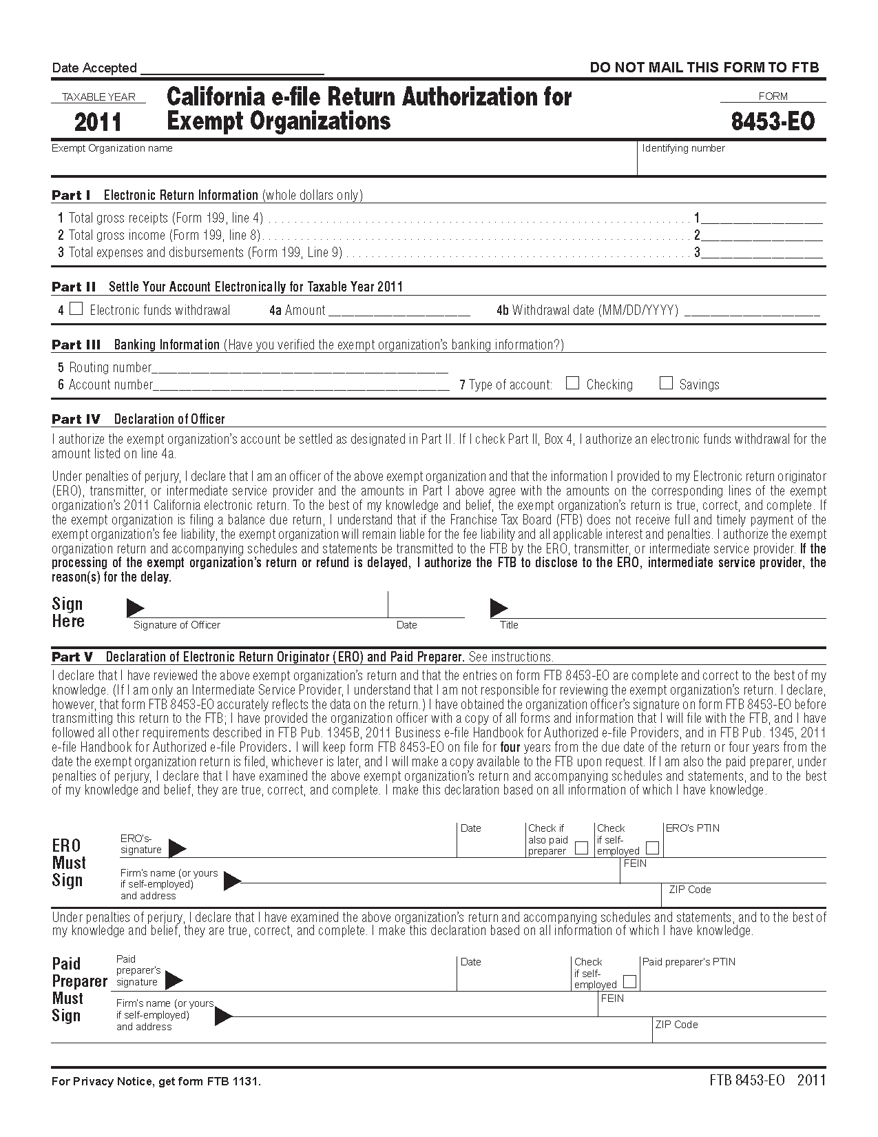 California Taxexempt Form 2023