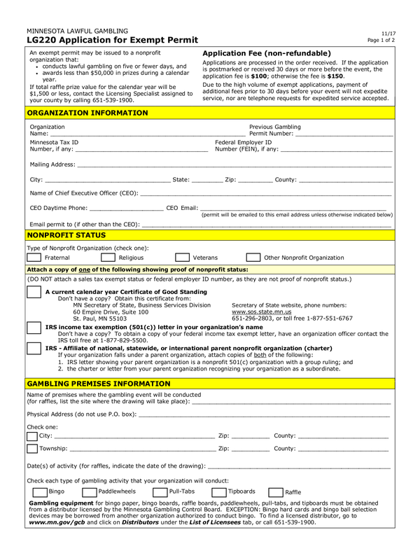 Fill Free Fillable Forms For The State Of Minnesota