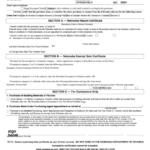 Fillable Form 13 Nebraska Resale Or Exempt Sale Certificate For Sales