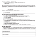 Fillable Form 3372 Michigan Sales And Use Tax Certificate Of