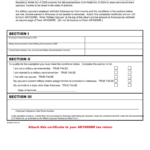 Fillable Form Ar Ms Tax Exemption Certificate For Military Spouse