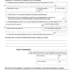 Fillable Form T 1067 Request To Rescind Homestead Exemption 1995