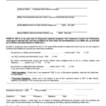Fillable Form W 4de Annual Withholding Tax Exemption Certification
