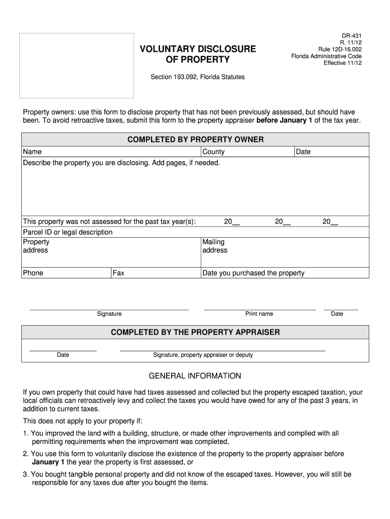FL DR 431 2012 2021 Fill Out Tax Template Online US Legal Forms