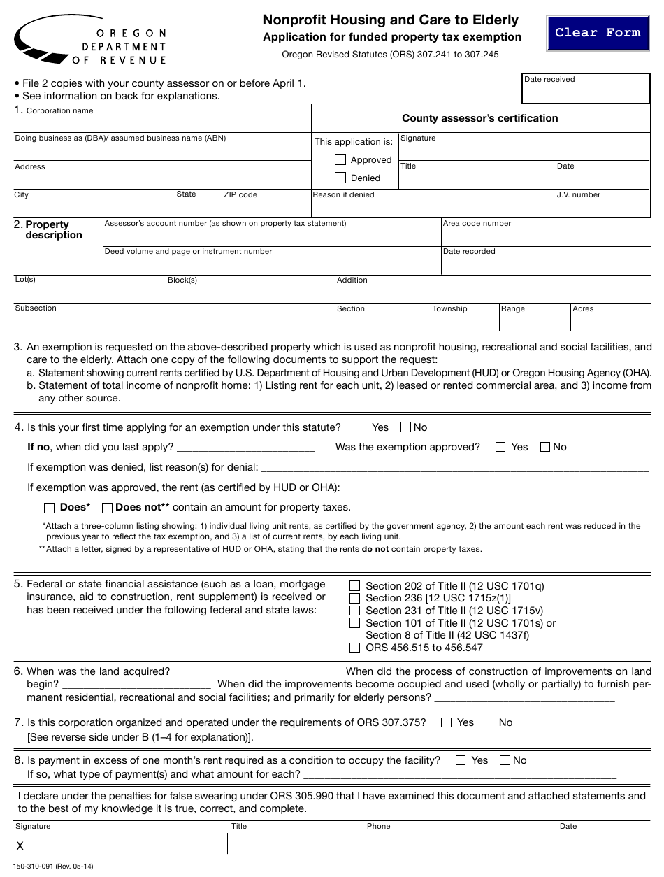 State Tax Exemption Form Oregon ExemptForm