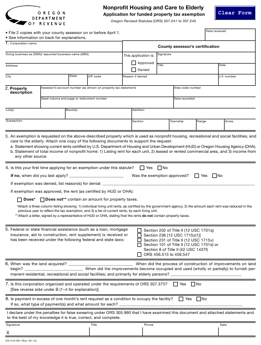 Form 150 310 091 Download Fillable PDF Or Fill Online Application For 