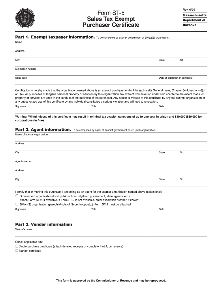 Form For New Jersey Sales Tax Exempt St 5 Tax Walls