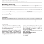 Form MVU 29 Download Printable PDF Or Fill Online Affidavit In Support