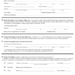 Form ST 28H Download Fillable PDF Or Fill Online Sales And Or Transient