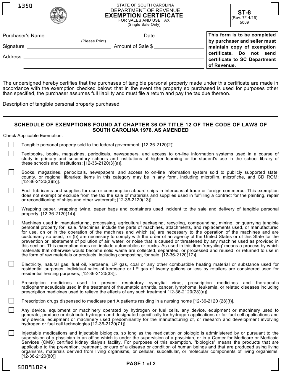 Wisconsin Tax Exempt Form Fillable Printable Forms Free Online