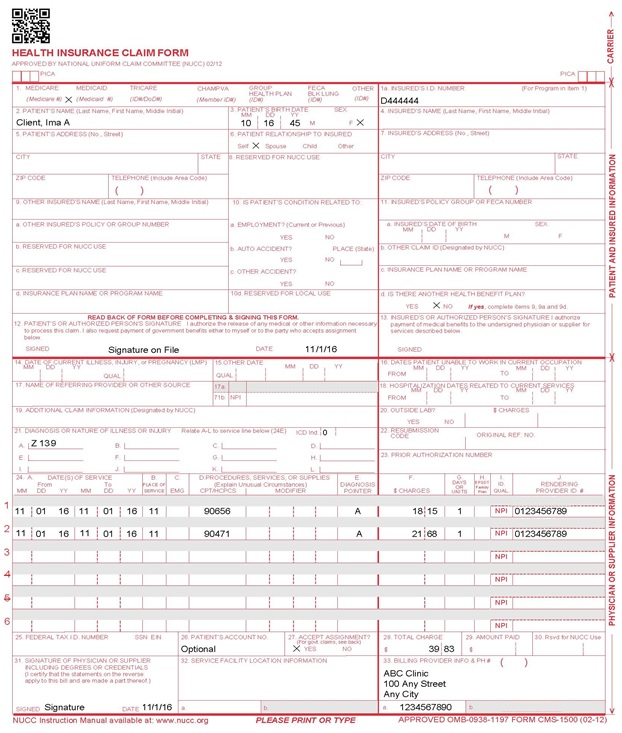 Immunizations Billing Manual Colorado Department Of Health Care 