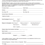 Iowa Sales Tax Exemption Certificate Form Printable Pdf Download