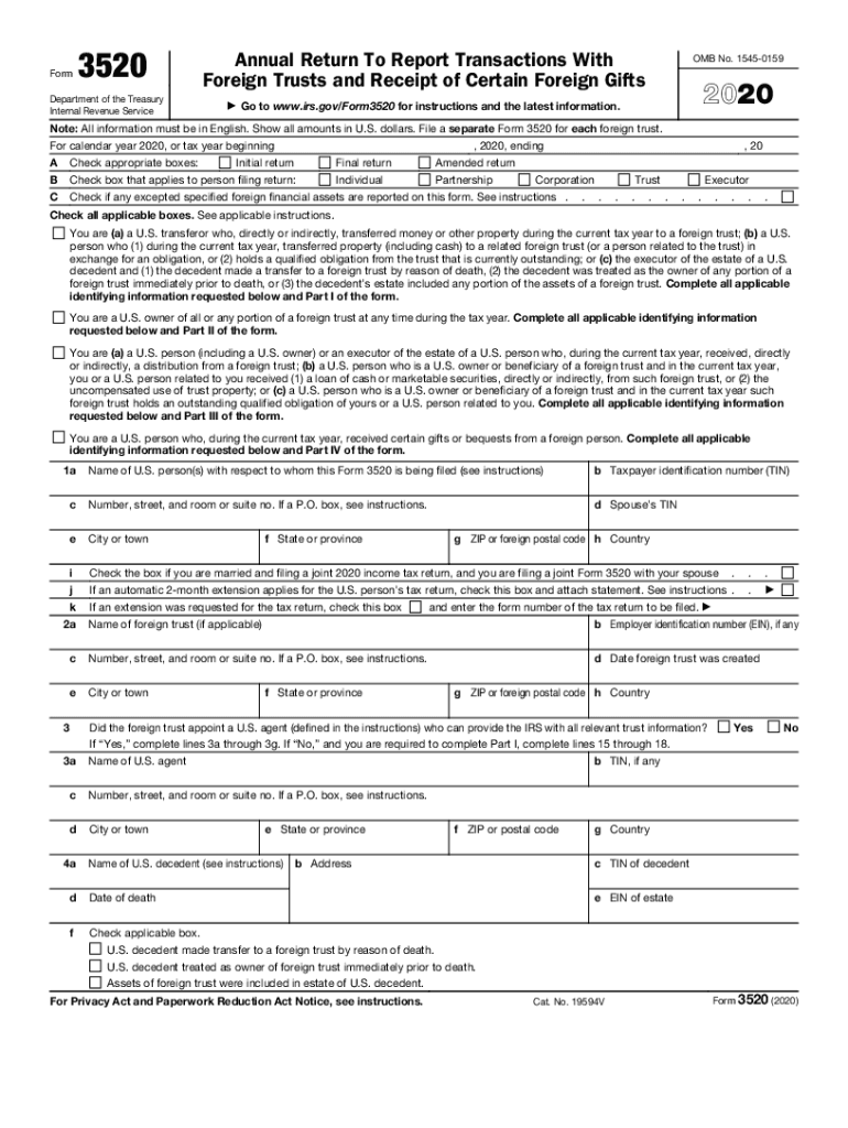 Michigan Tax Exempt Form 3520