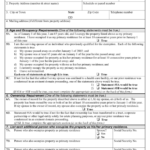 Long Form Property Tax Exemption For Seniors Printable Pdf Download