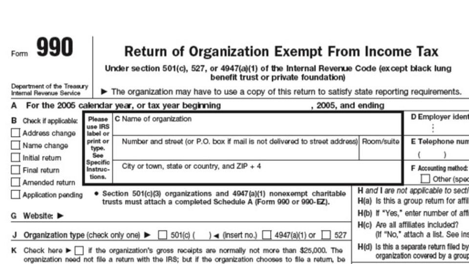 May 15 Is Deadline For Nonprofits And Churches To File Form 990