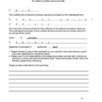 Montana Form Tec Exemption Certificate Printable Pdf Download