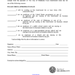 Oklahoma Tax Exempt Form Printable Pdf Download