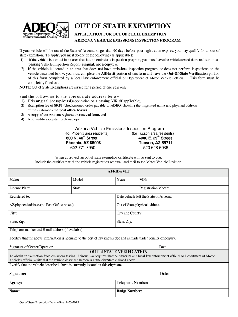 Out Of State Exemption Fill Out And Sign Printable PDF Template SignNow