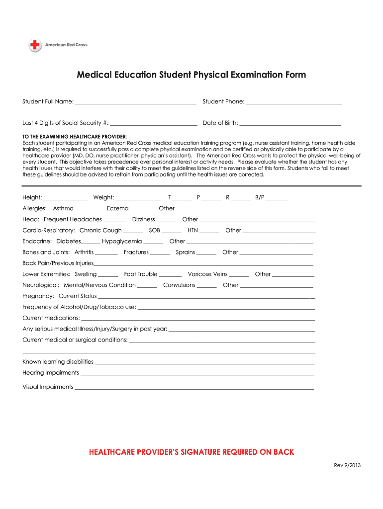 Red Cross Forms Online Fill Online Printable Fillable Blank 