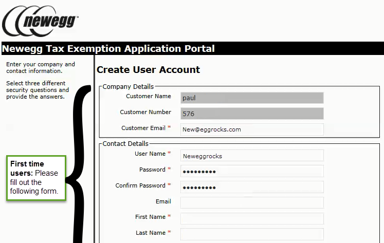 Sales Tax And Tax Exemption Newegg Knowledge Base