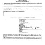 Sample Certificate Tax Exempt Certificate Form