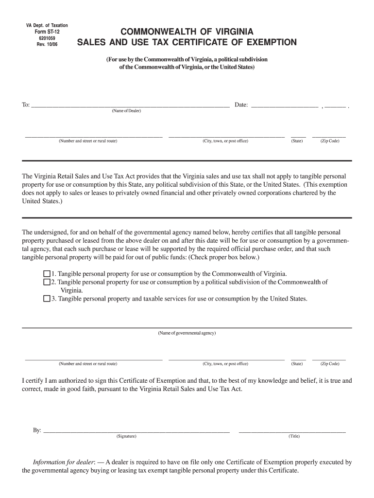 St12 Form Fill Out And Sign Printable PDF Template SignNow