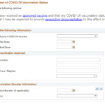 State Employee Vaccination Certification Process Coronavirus COVID 19