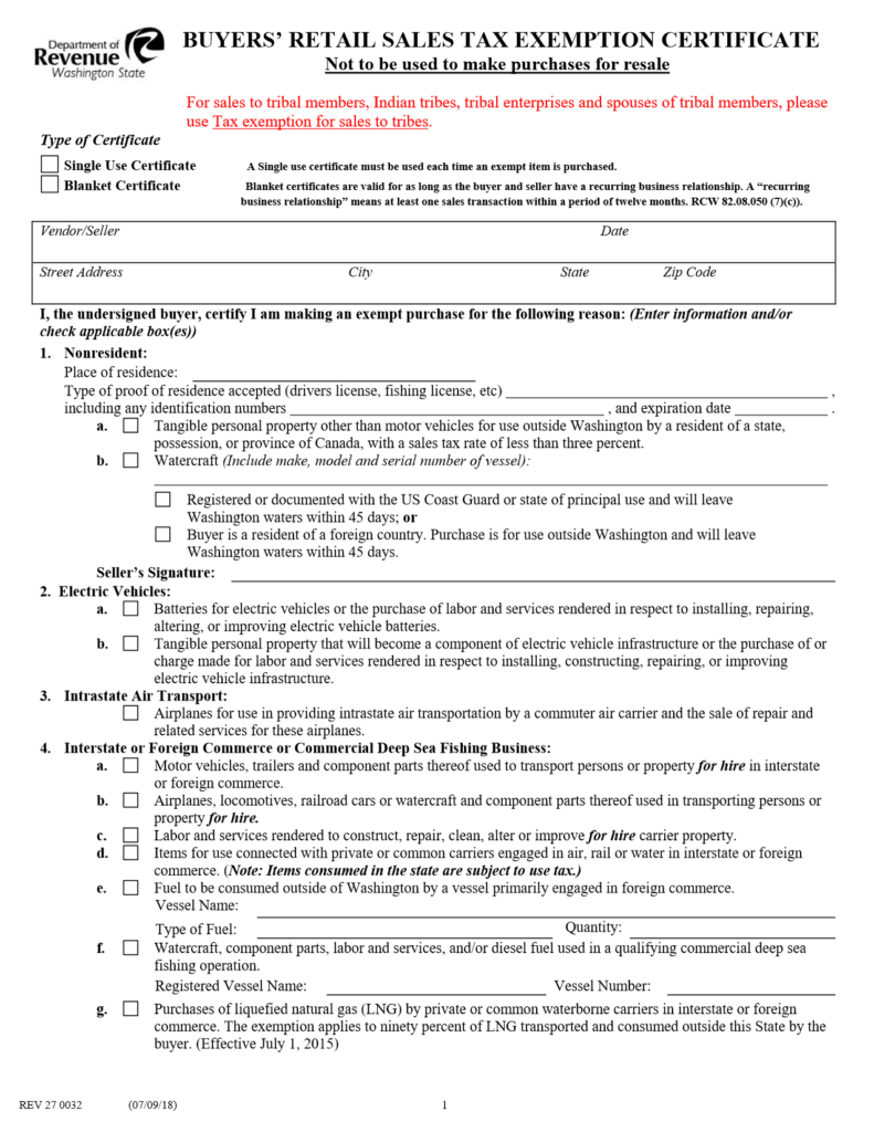 State Tax Exemption Forms TP Tools Equipment