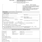 State Tax Form 96 1 Senior Application For Statutory Exemption 2007