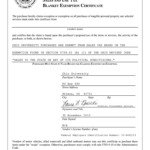 What Does A Tax Exempt Form Look Like Fill Out And Sign Printable PDF