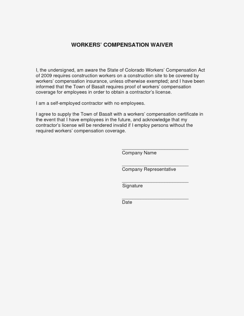 Workers Comp Exemption Form Michigan Universal Network